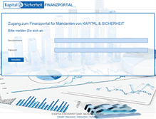 Tablet Screenshot of finanzportal.kapitalundsicherheit.com